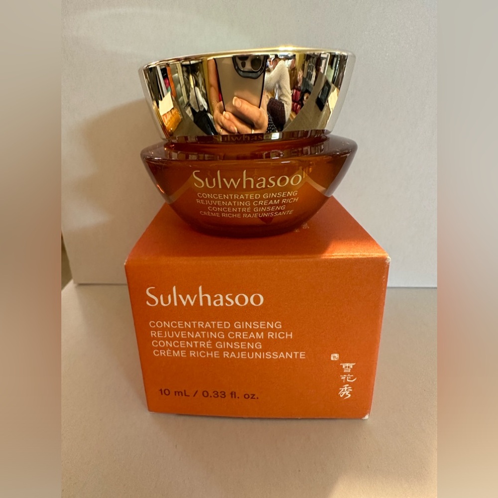 2024 New Sulwhasoo Concentrrated Ginseng Rejuvenating Cream Rich 10ml.Newest